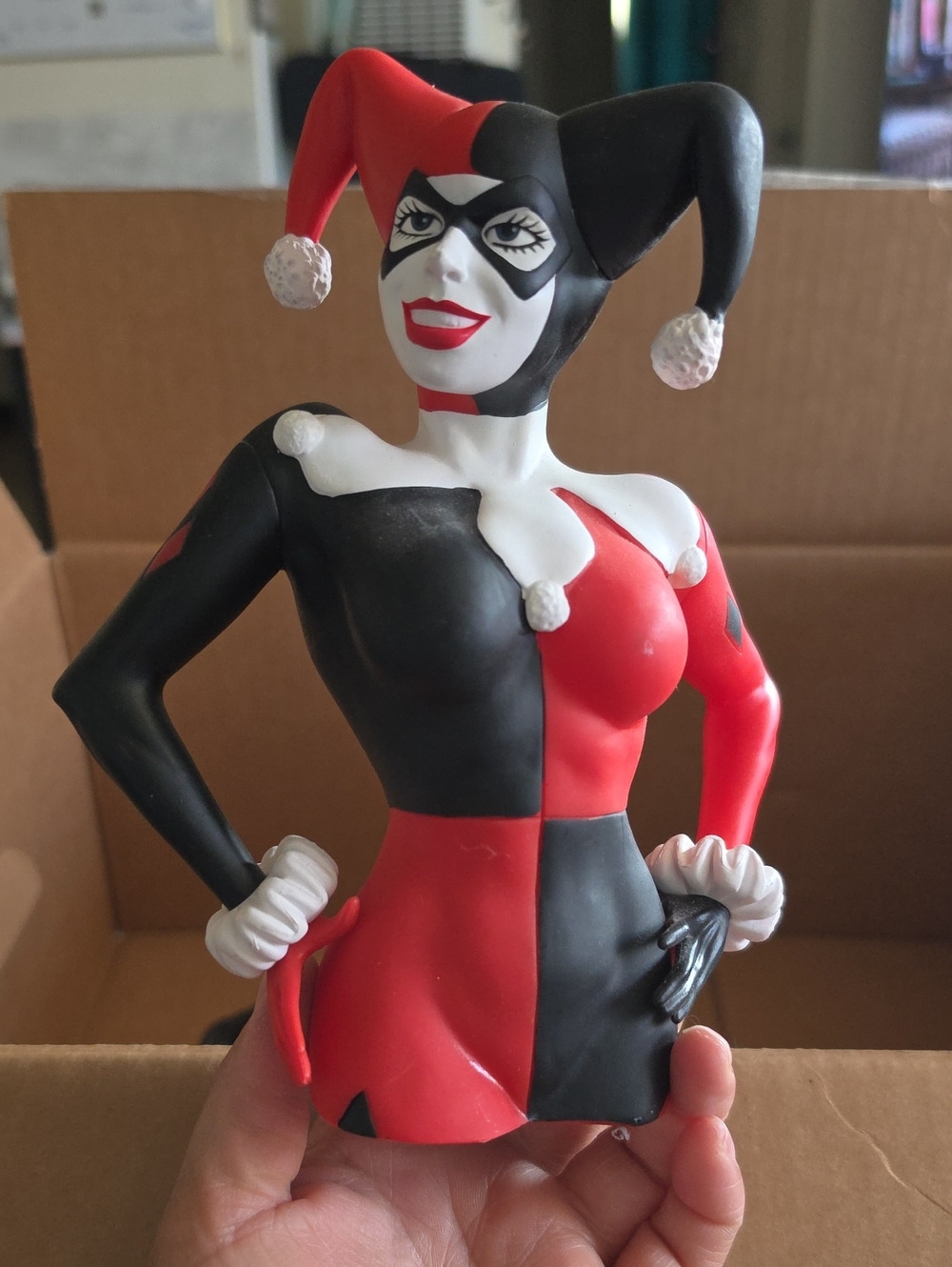 Harley Quinn Coin Bust Figurine